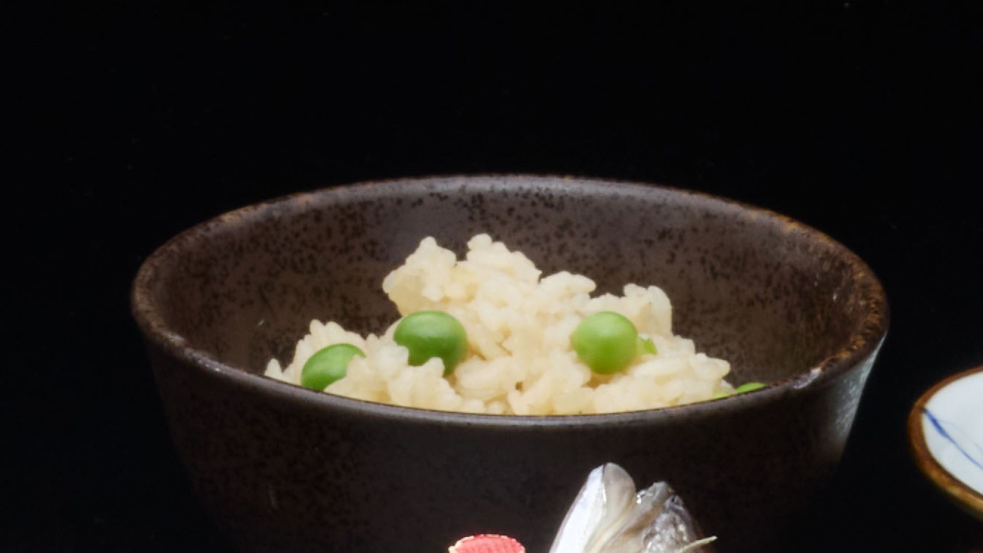 【ご夕食】熊野絢爛割烹-白龍-／食事＜福結の碓井豆御飯＞