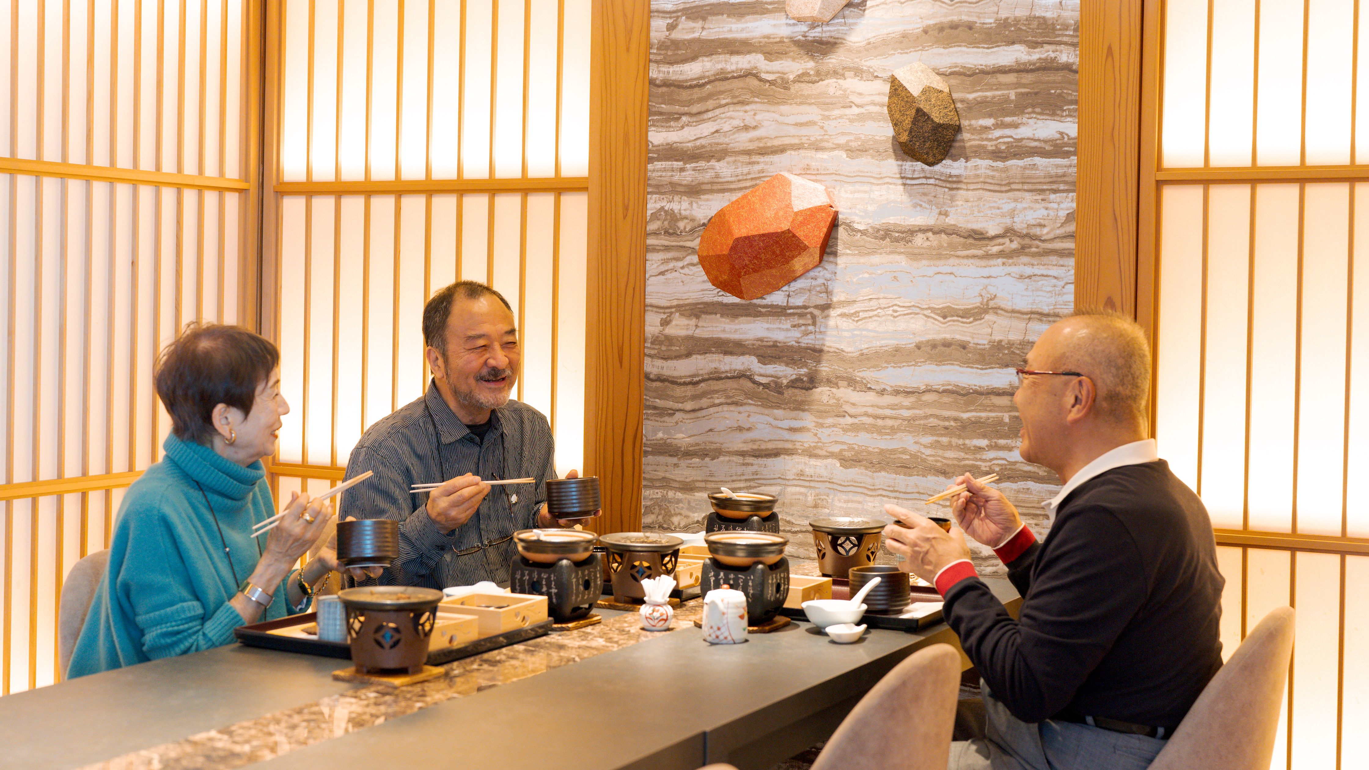 【ダイニング】熊野の恵／お客様だけのプライベート空間で熊野のお料理を愉しむ（朝食イメージ）