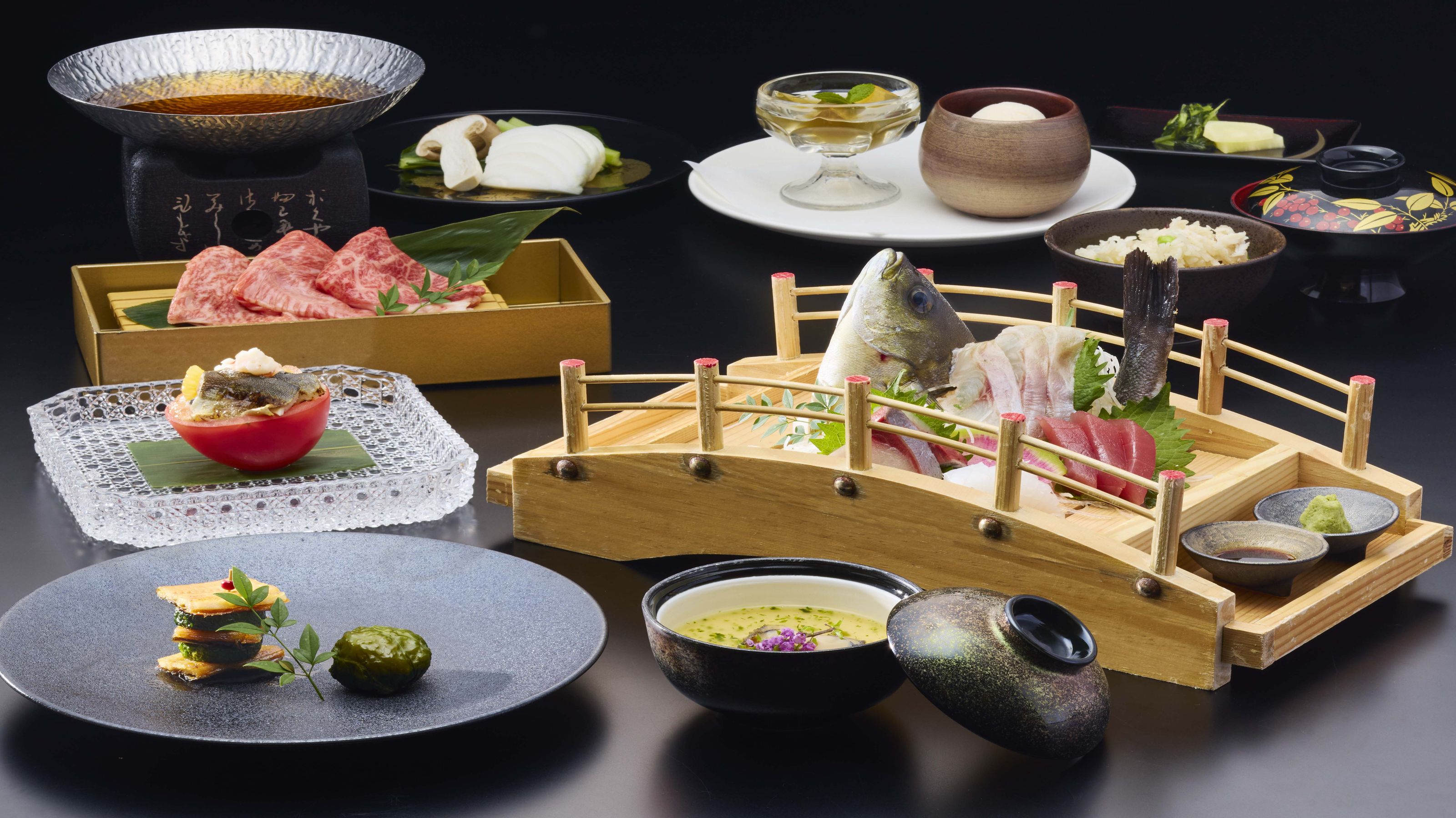 【ご夕食】熊野絢爛割烹-白龍