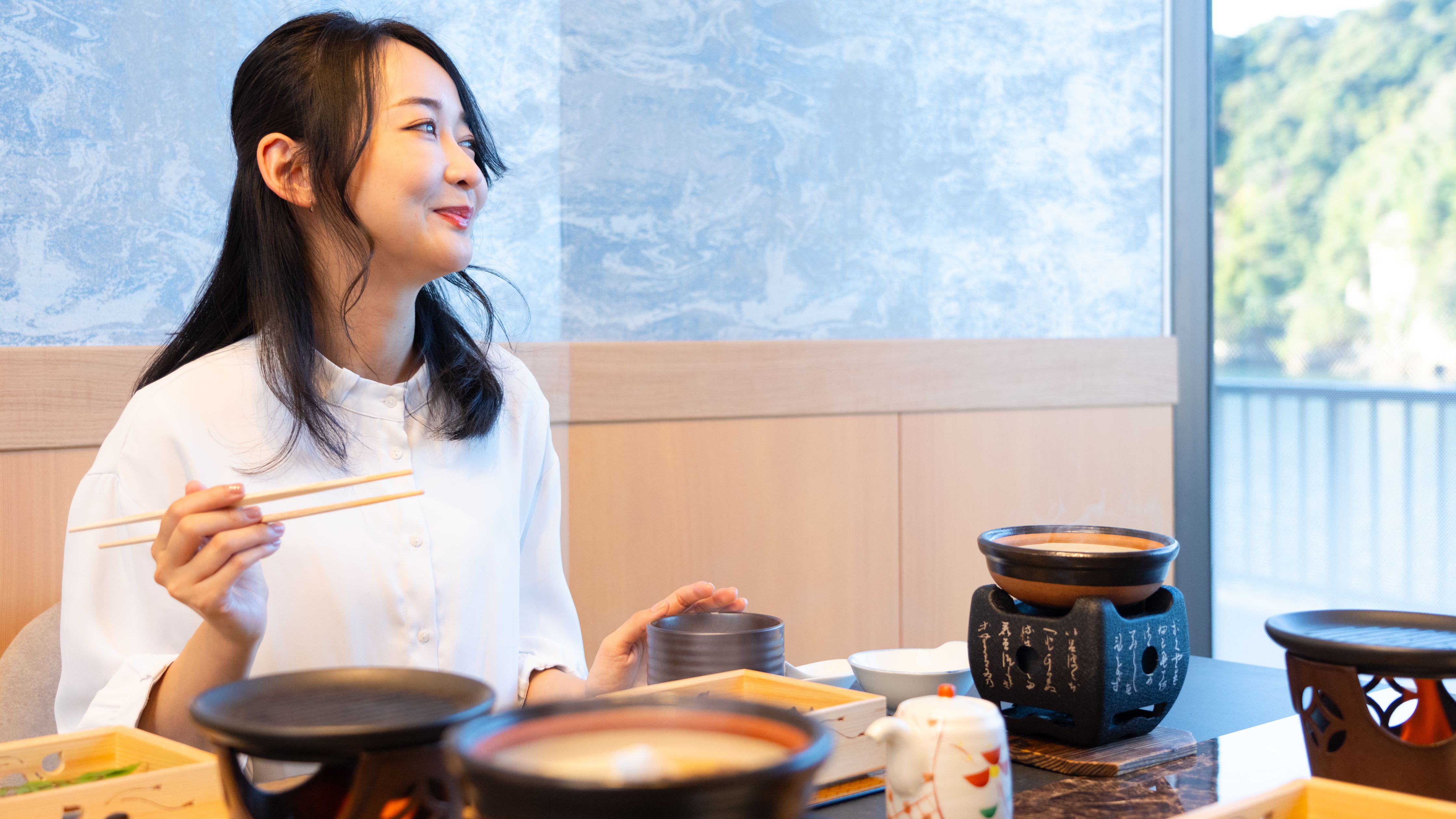 【ダイニング】熊野の恵／健康と美容、旬の食材と郷土で親しまれた和膳料理（朝食イメージ）