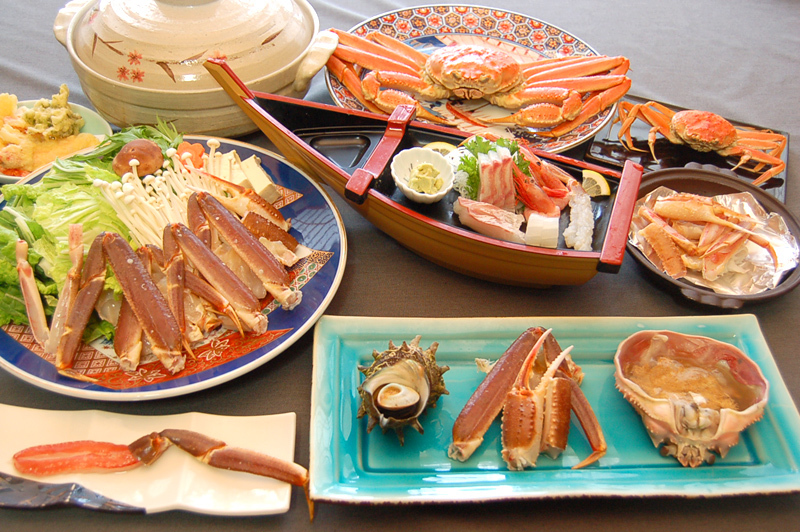 1泊2食付き♪★約3杯分！かにフルコース料理で天橋立観光◎♪「現金特価」
