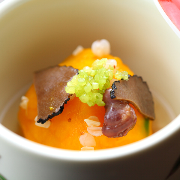 Pumpkin Nankin Manju (photo is an example)