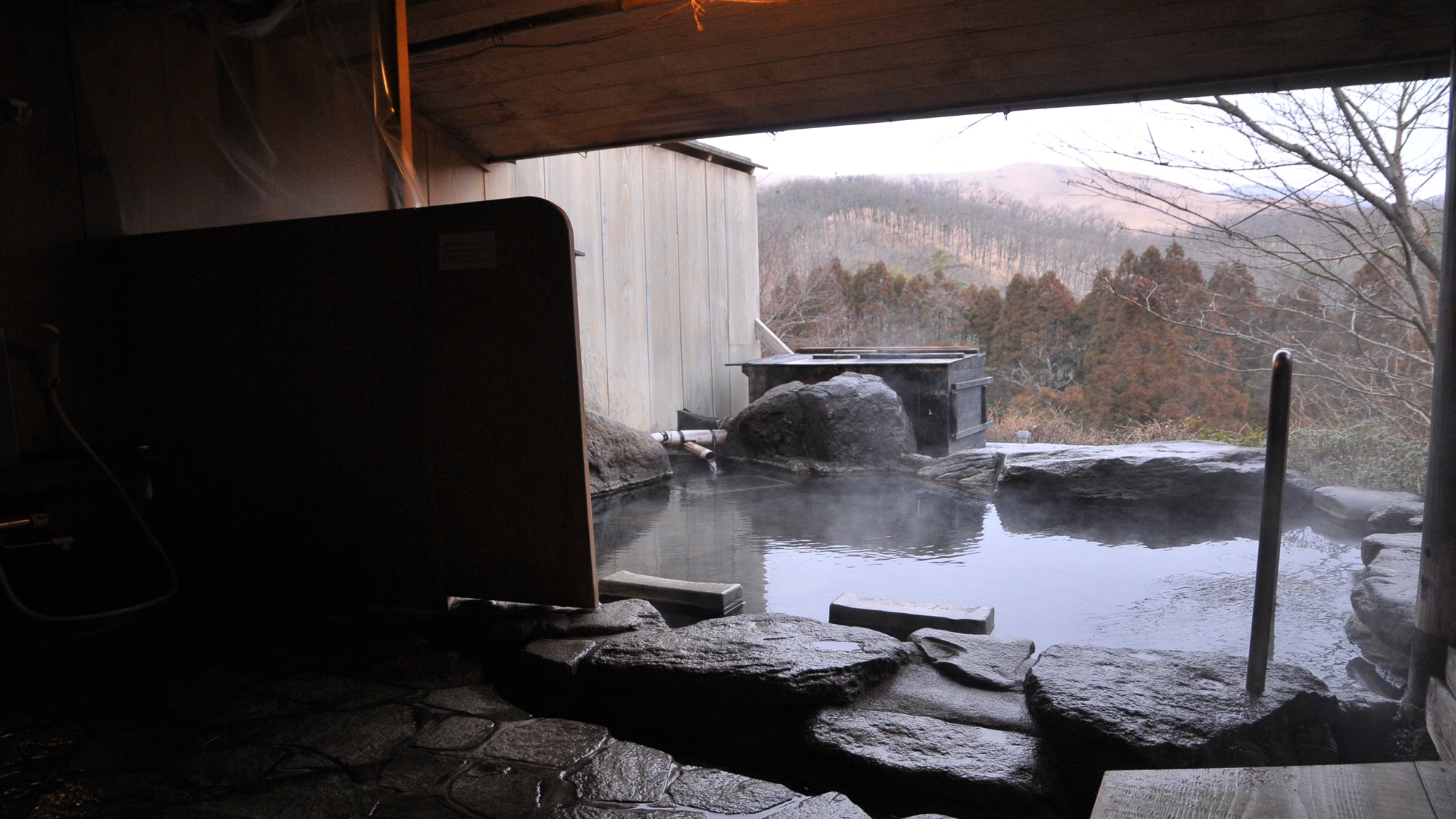 宿泊者専用　高台にある家族風呂
