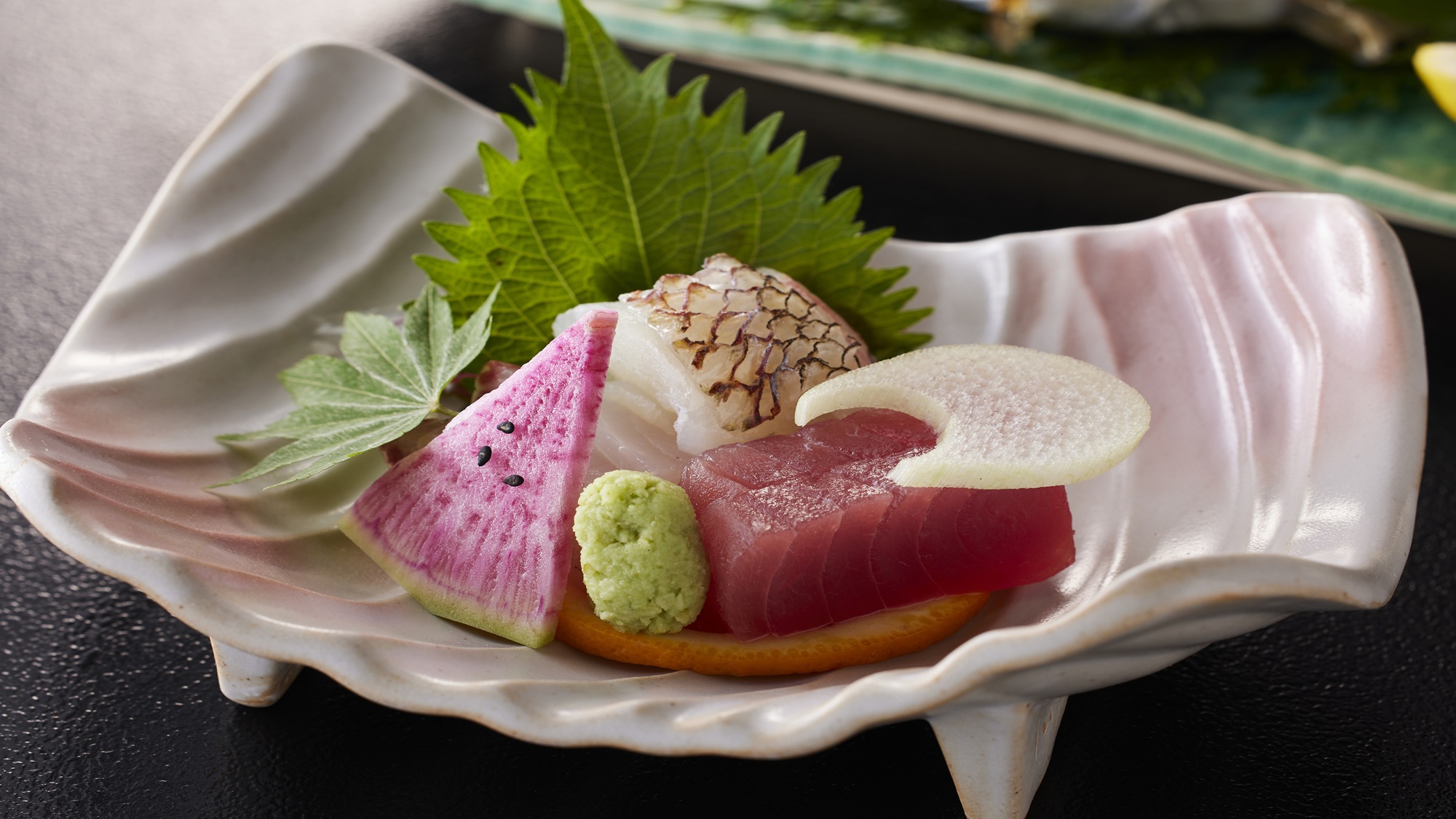 夕食　お刺身（写真は一例）