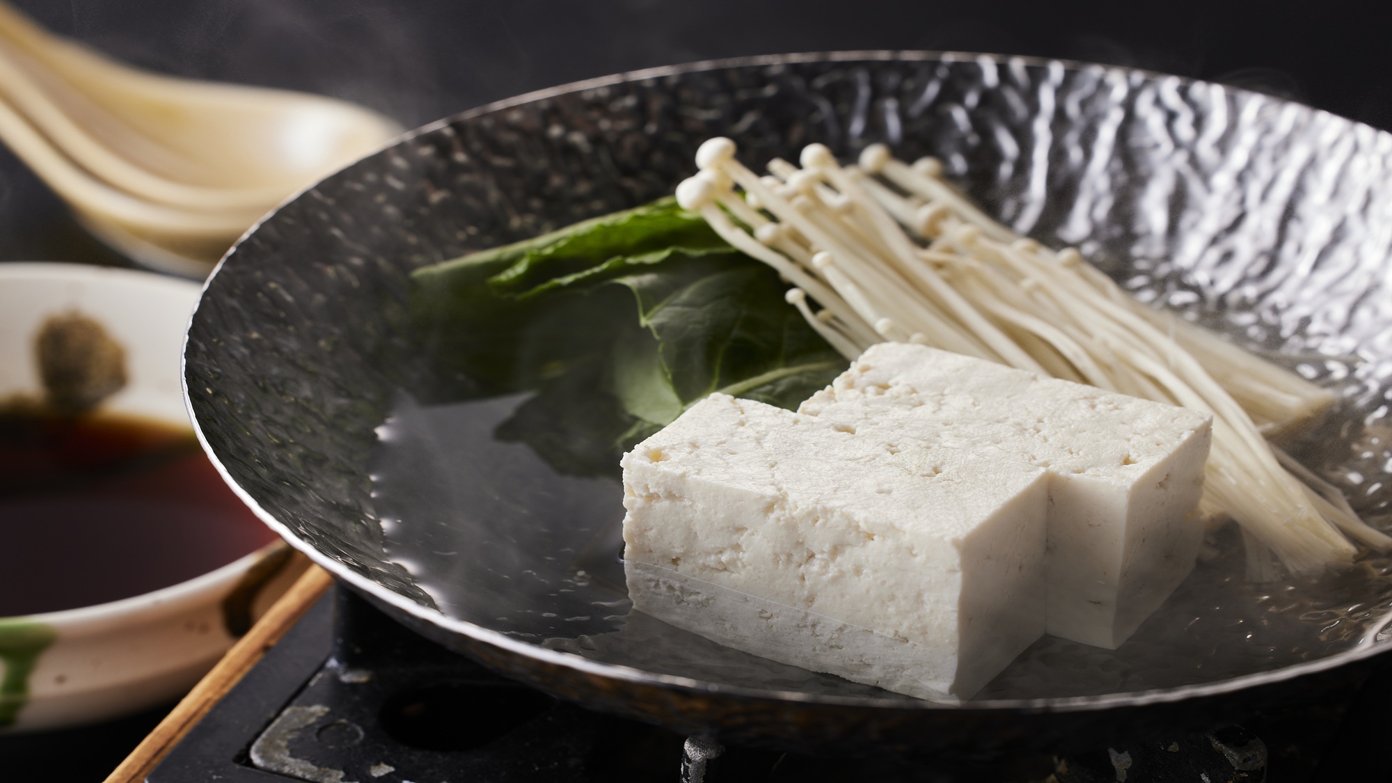 朝食の湯豆腐（写真は一例）