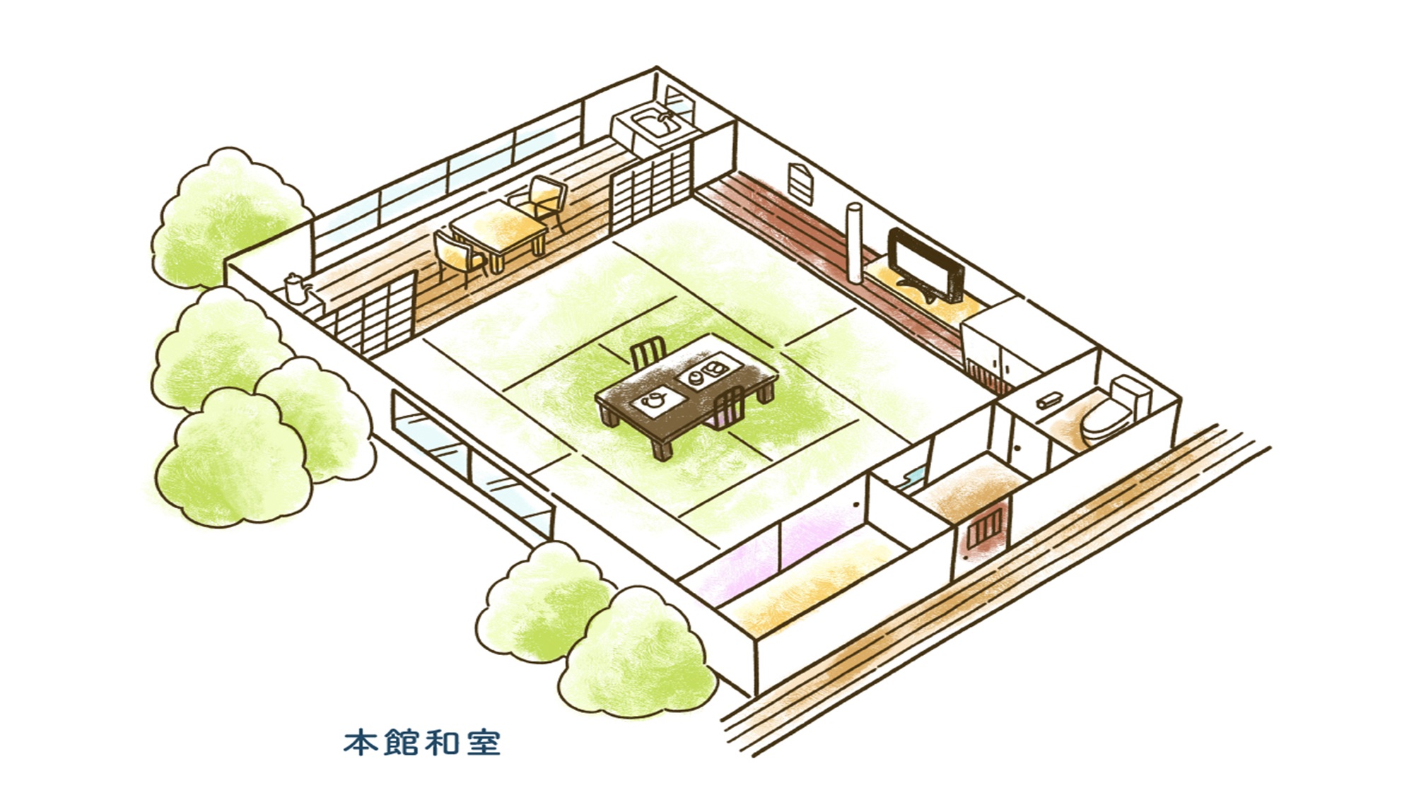 本館客室【和室】8畳和室