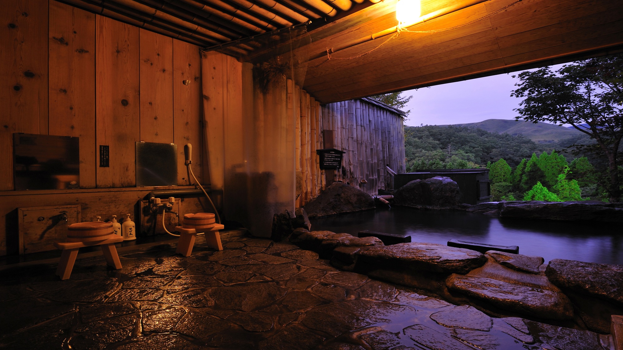 宿泊者専用　高台にある家族風呂【みはらしの湯】