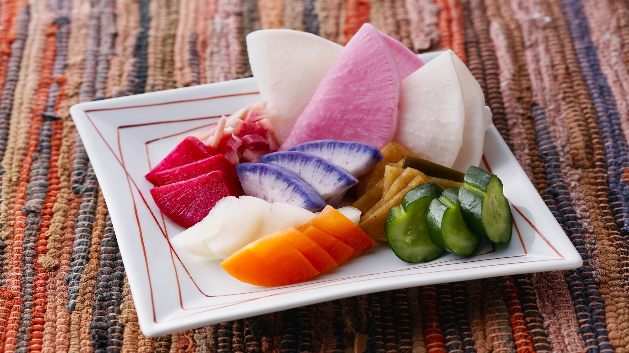 自家製のお漬物盛り合わせ