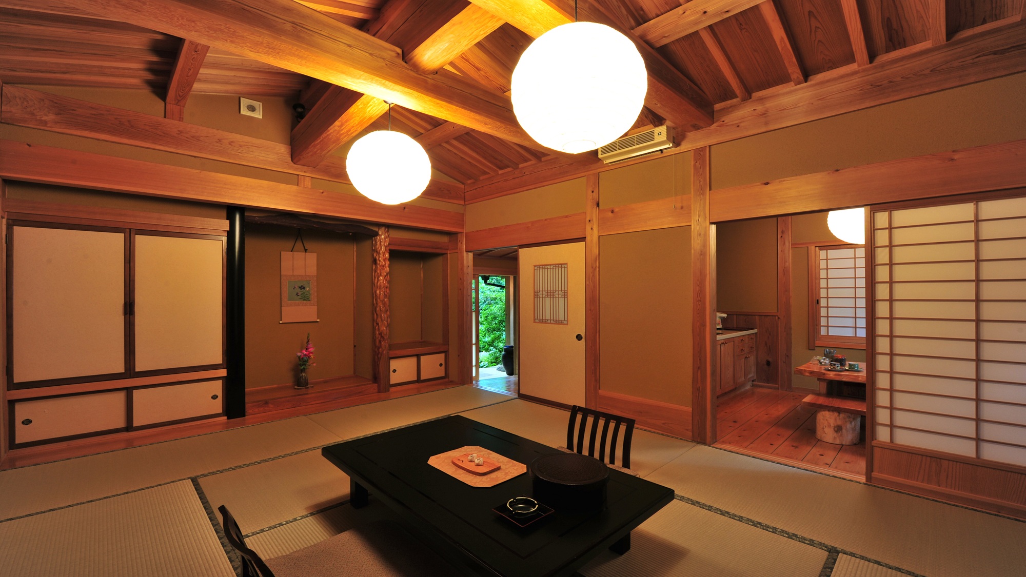 離れ客室【花筏】10畳和室　露天風呂付