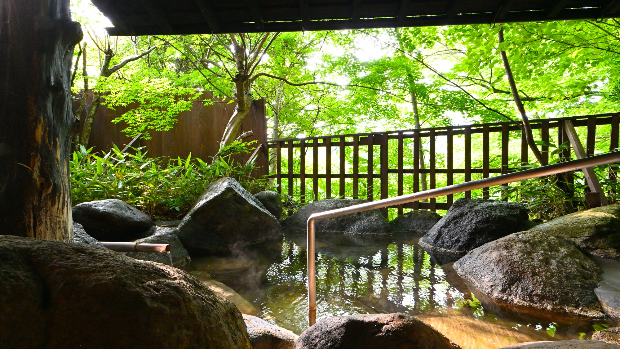 離れ客室【花筏】10畳和室　露天風呂付