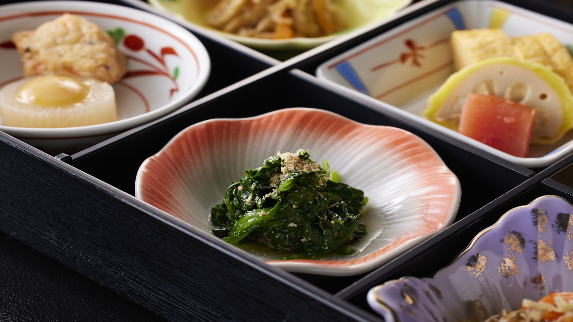 彩り豊かな朝食（写真は一例）