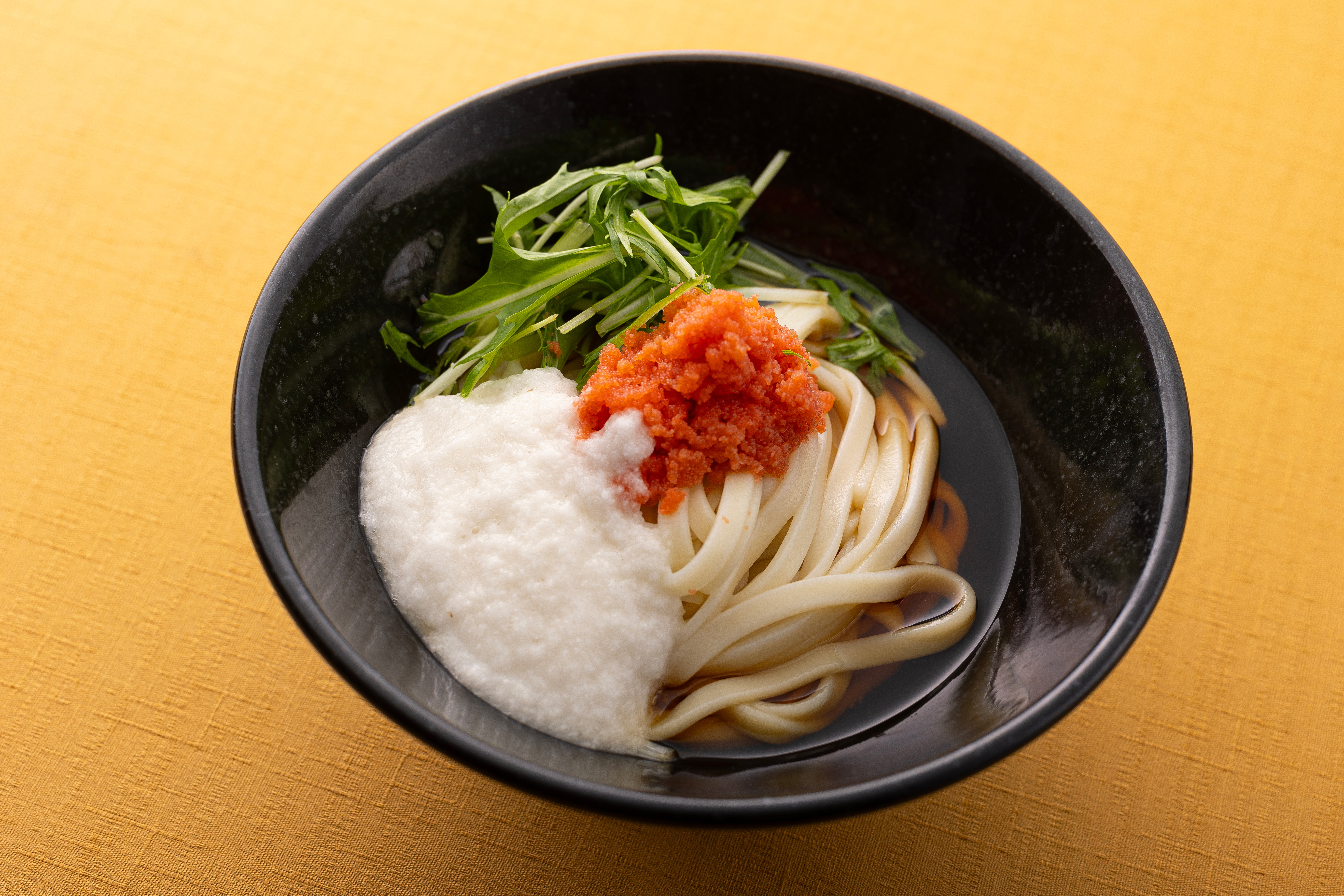 明太とろろぶっかけうどん