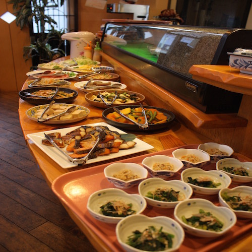 Breakfast buffet at Saba Saba on the first floor