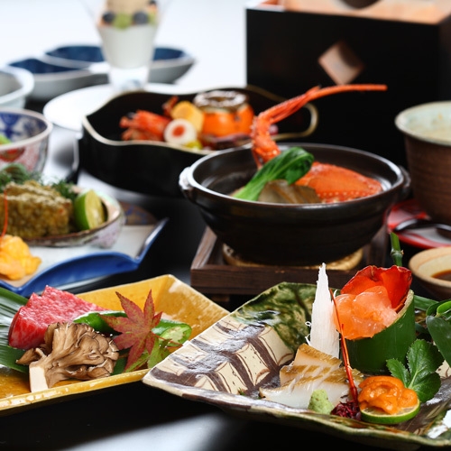 【夏季限定エステ付・料亭食】人気料理プラン「豪華食材の饗宴」にエステ2名様分を無料でご用意！