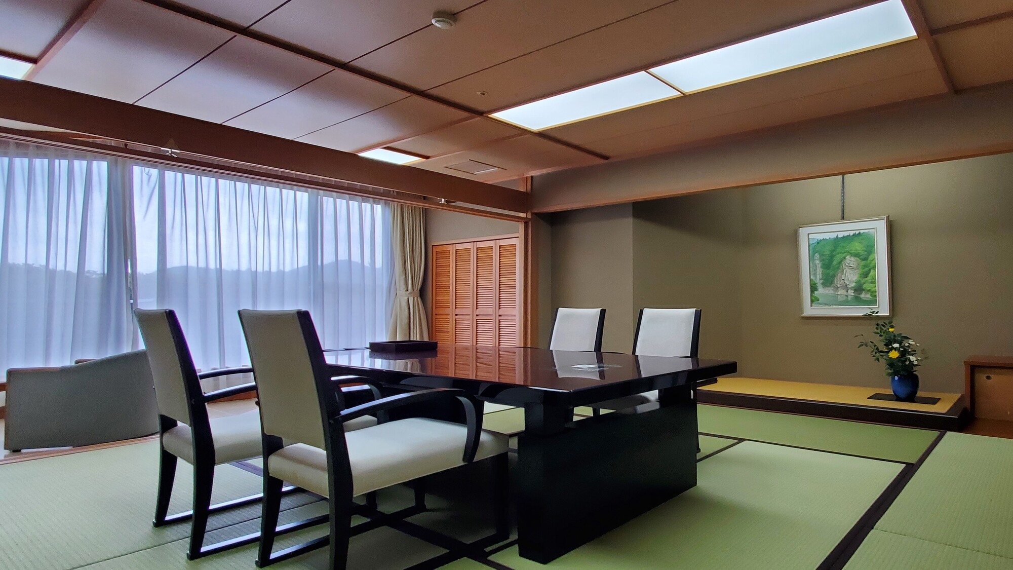 【数寄屋造り客室】西館6階2間和室ツインベッド付禁煙【62】