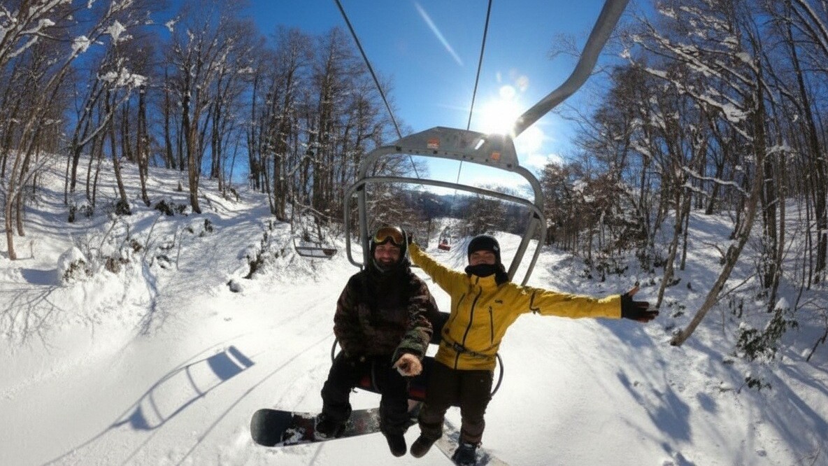 スキー場リフト