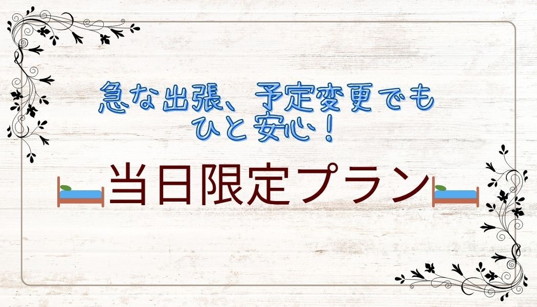 【当日20：00まで予約可能】素泊まりプラン