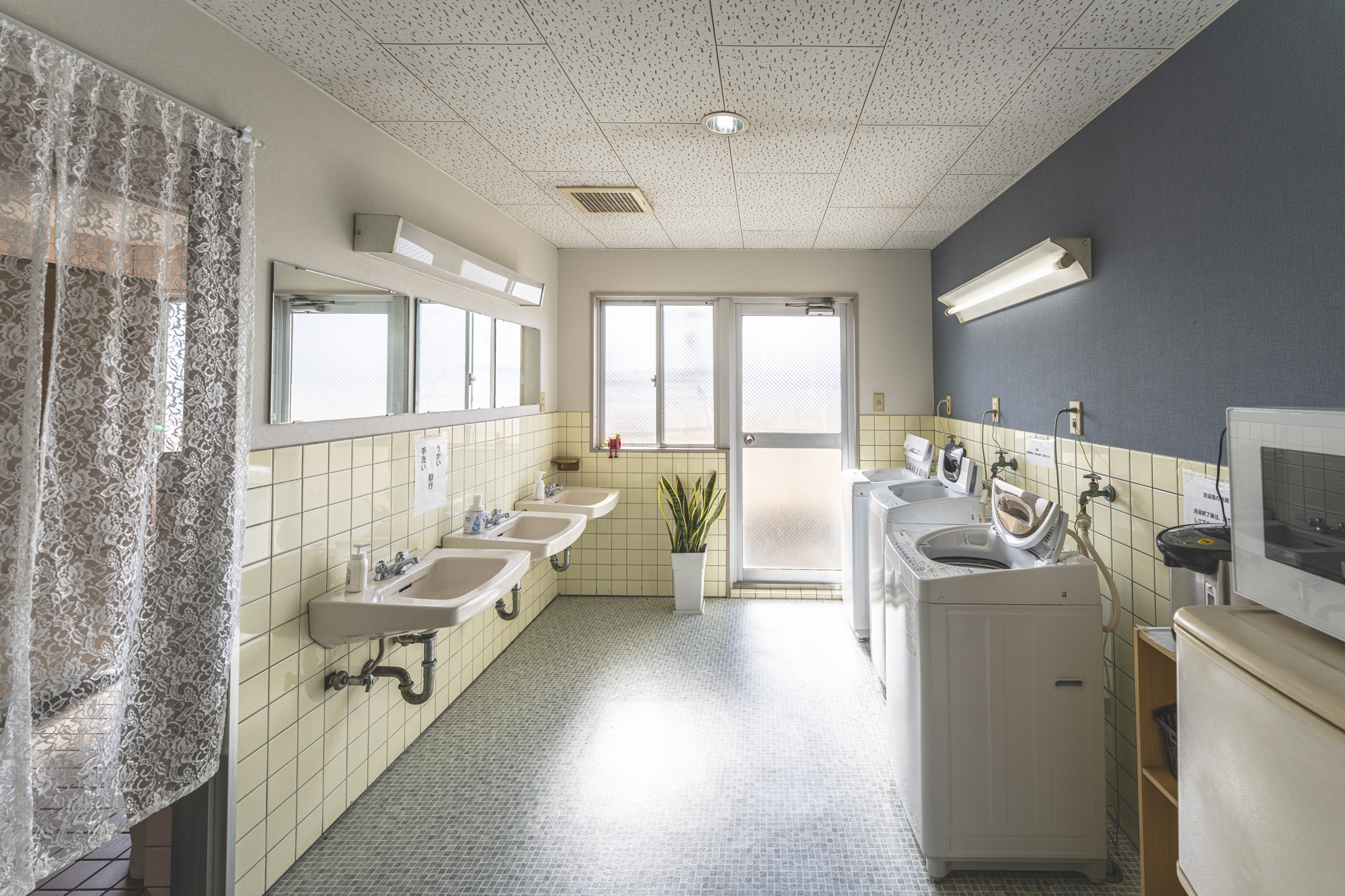 無料ランドリーコーナー