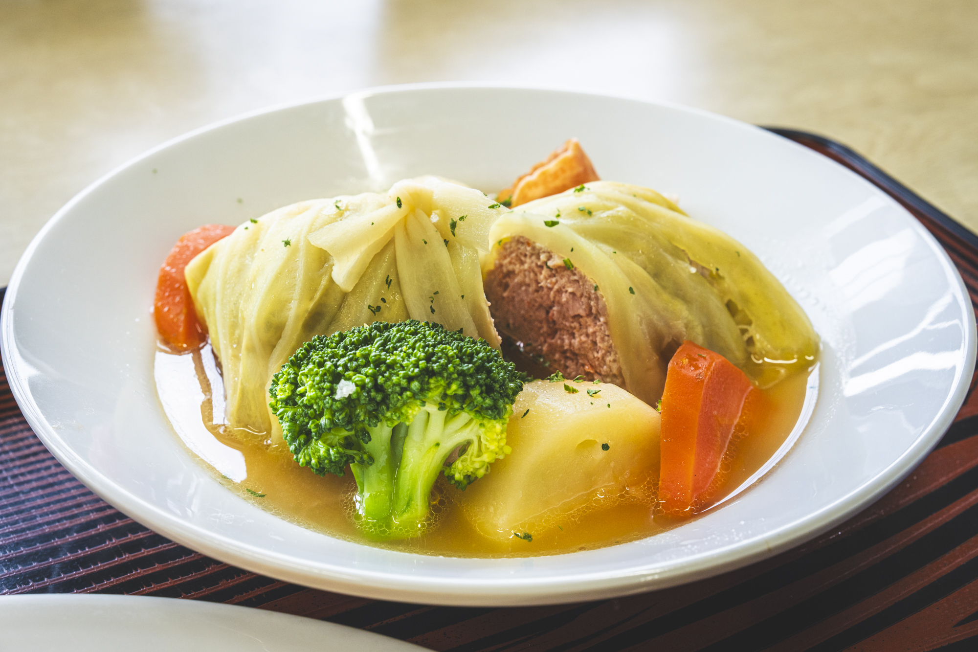 夕食メニューの一例