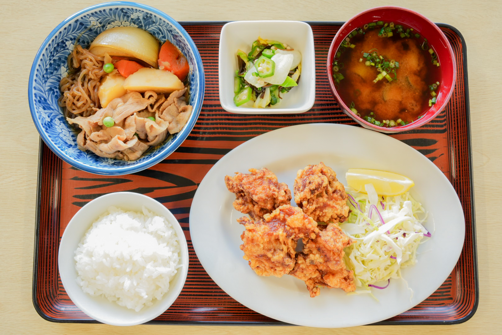 手づくり夕食の一例