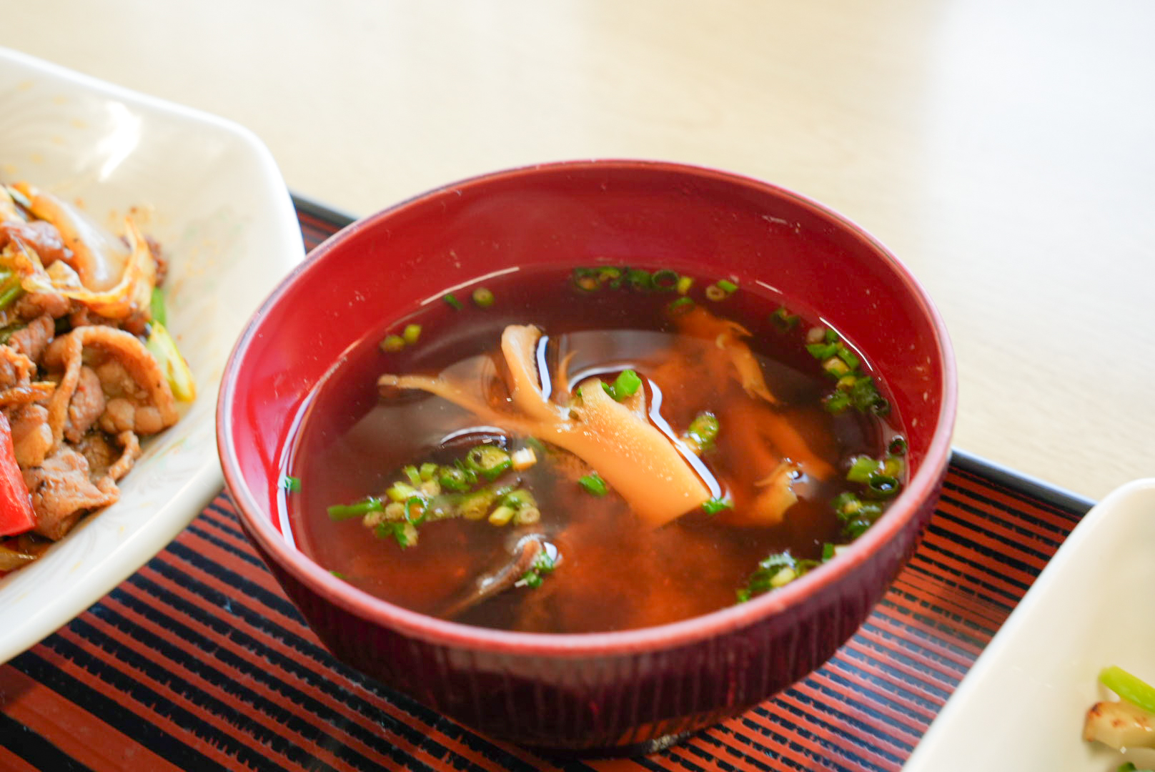 手づくり夕食の一例