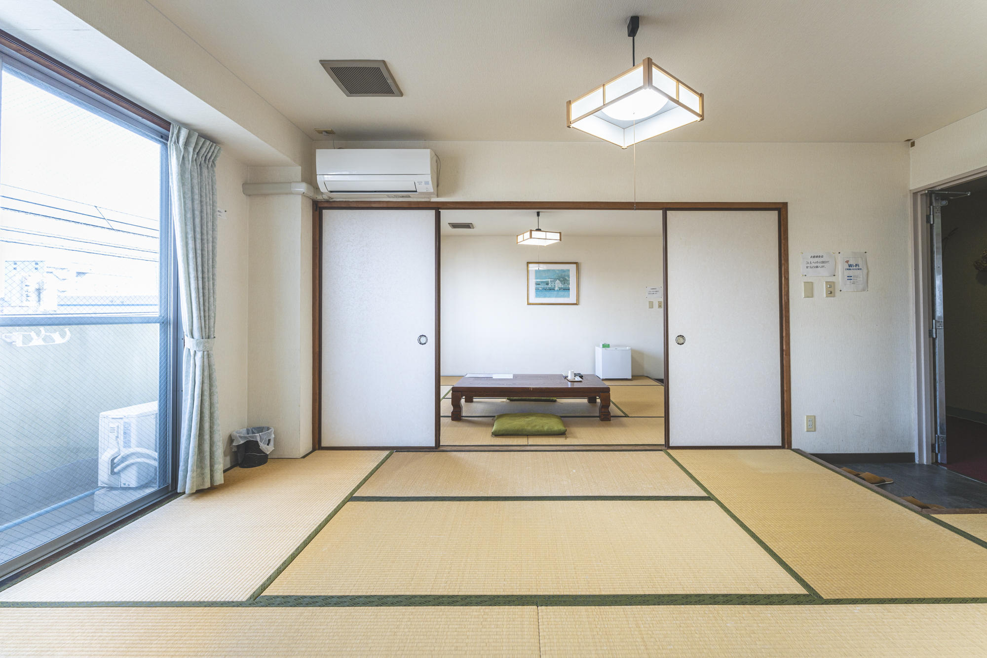 二間続き和室（広々タイプ）
