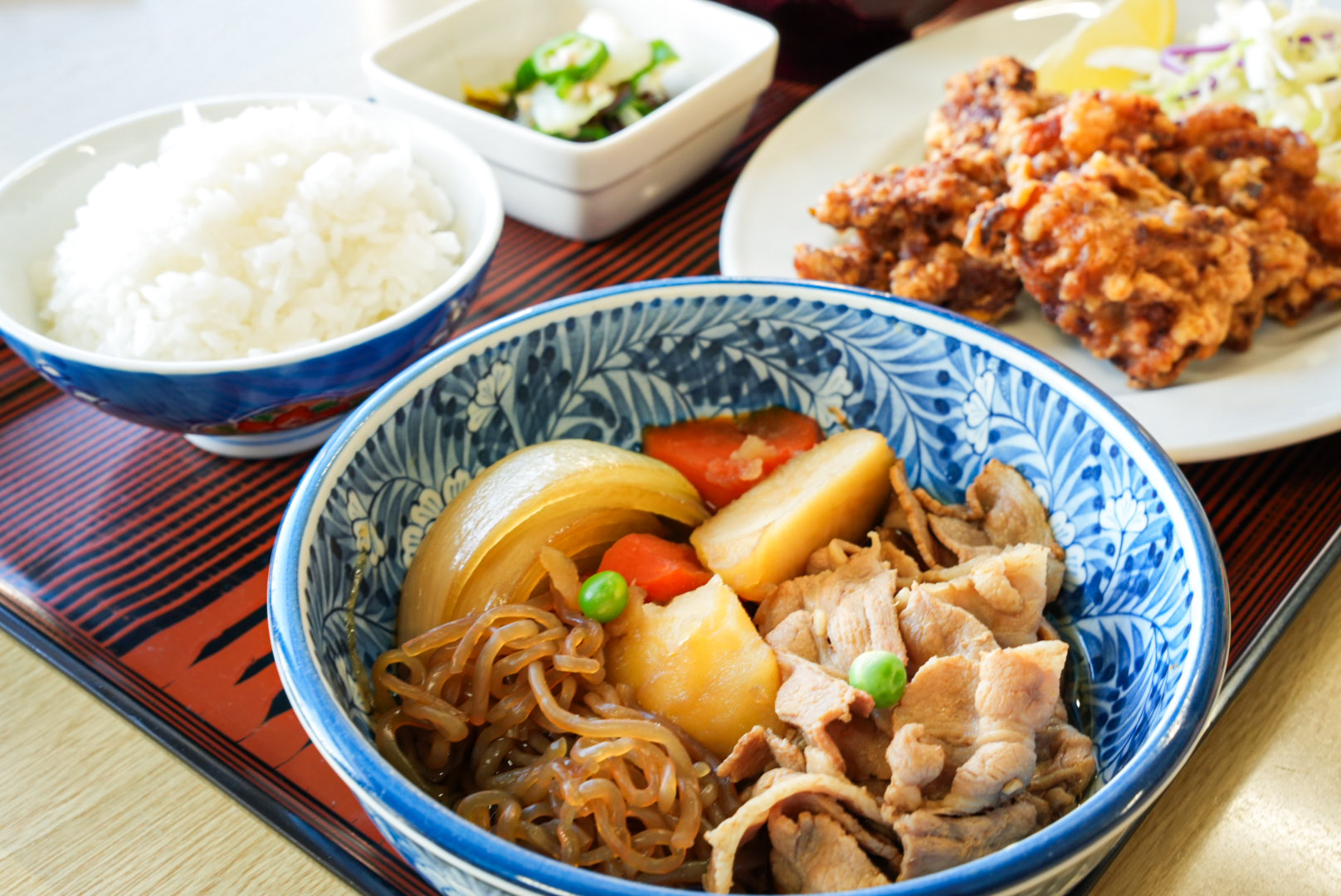 手づくり夕食の一例
