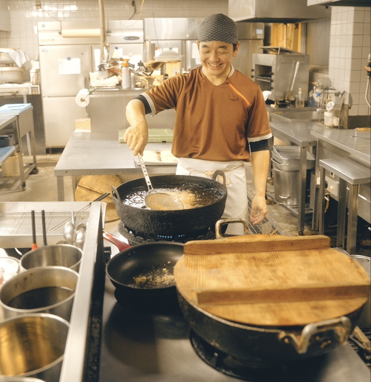 料理は職人が毎日手作り