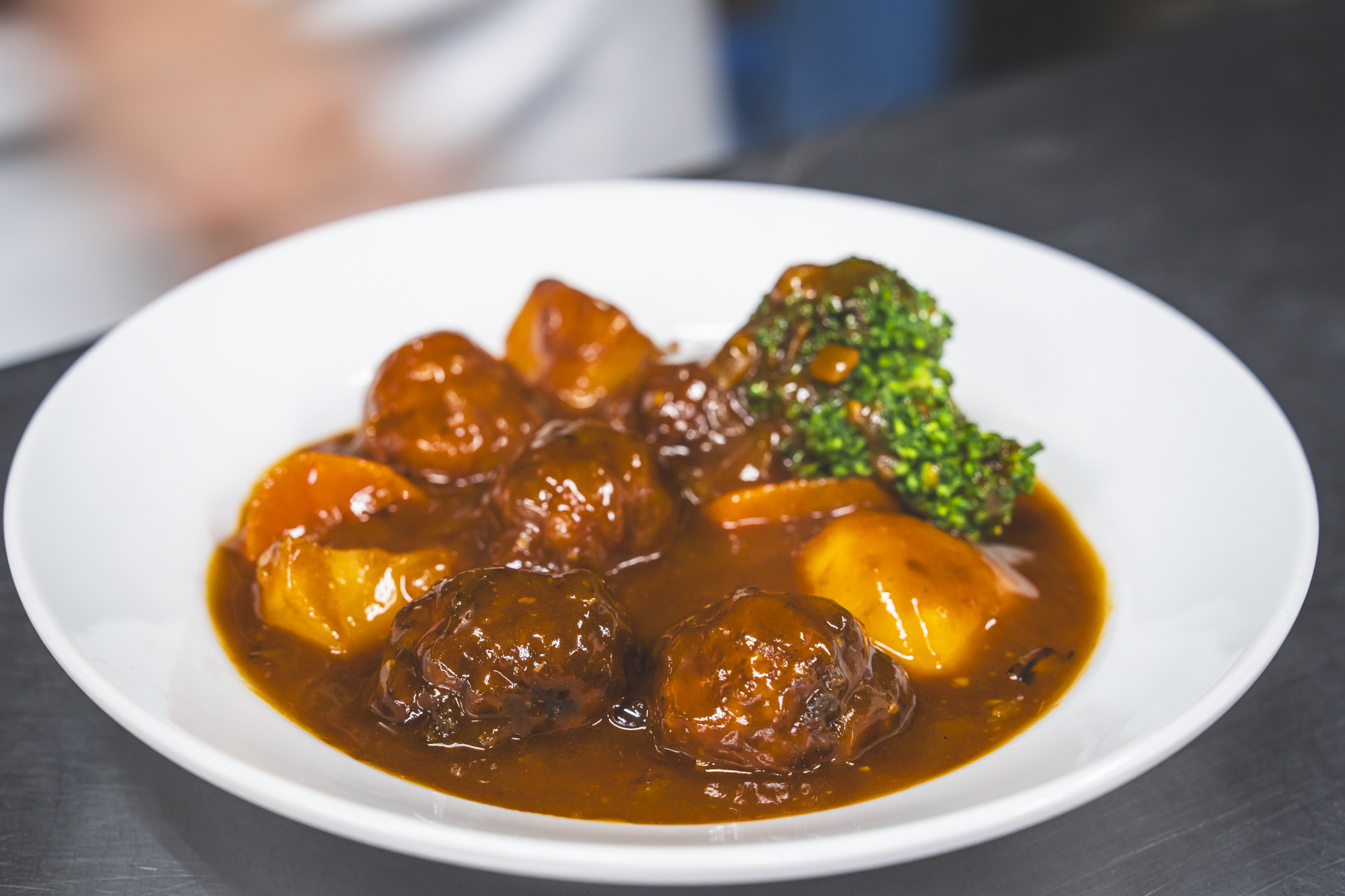 夕食メニューの一例