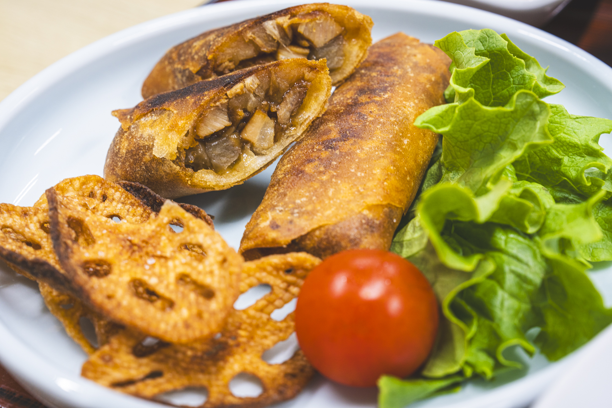 夕食メニューの一例