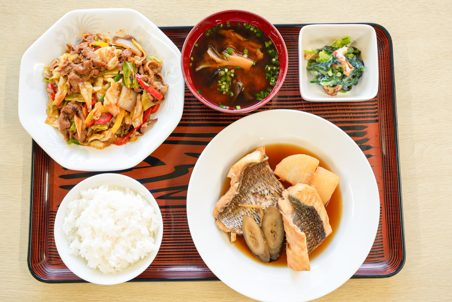 夕食の一例