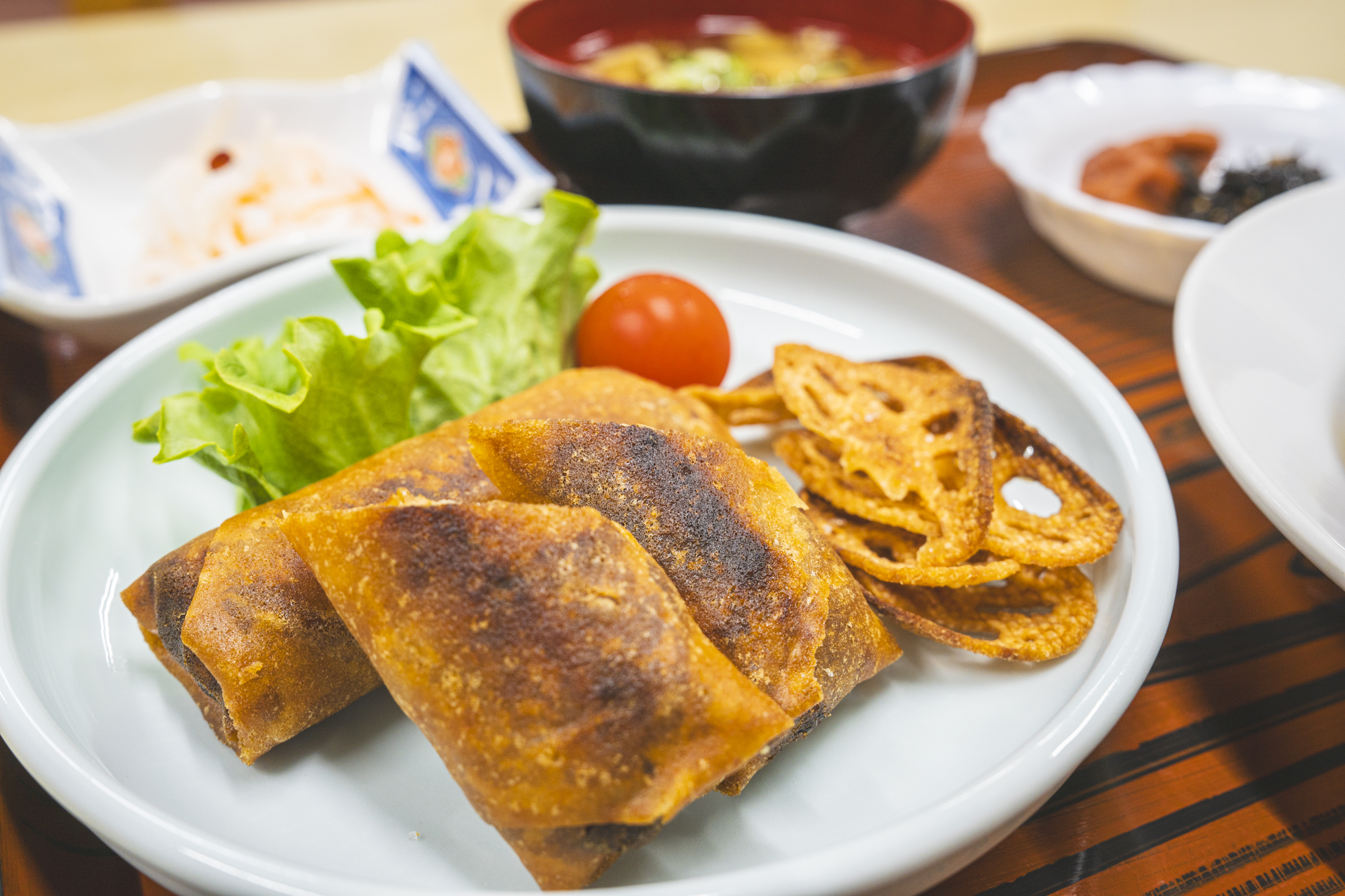 夕食メニューの一例