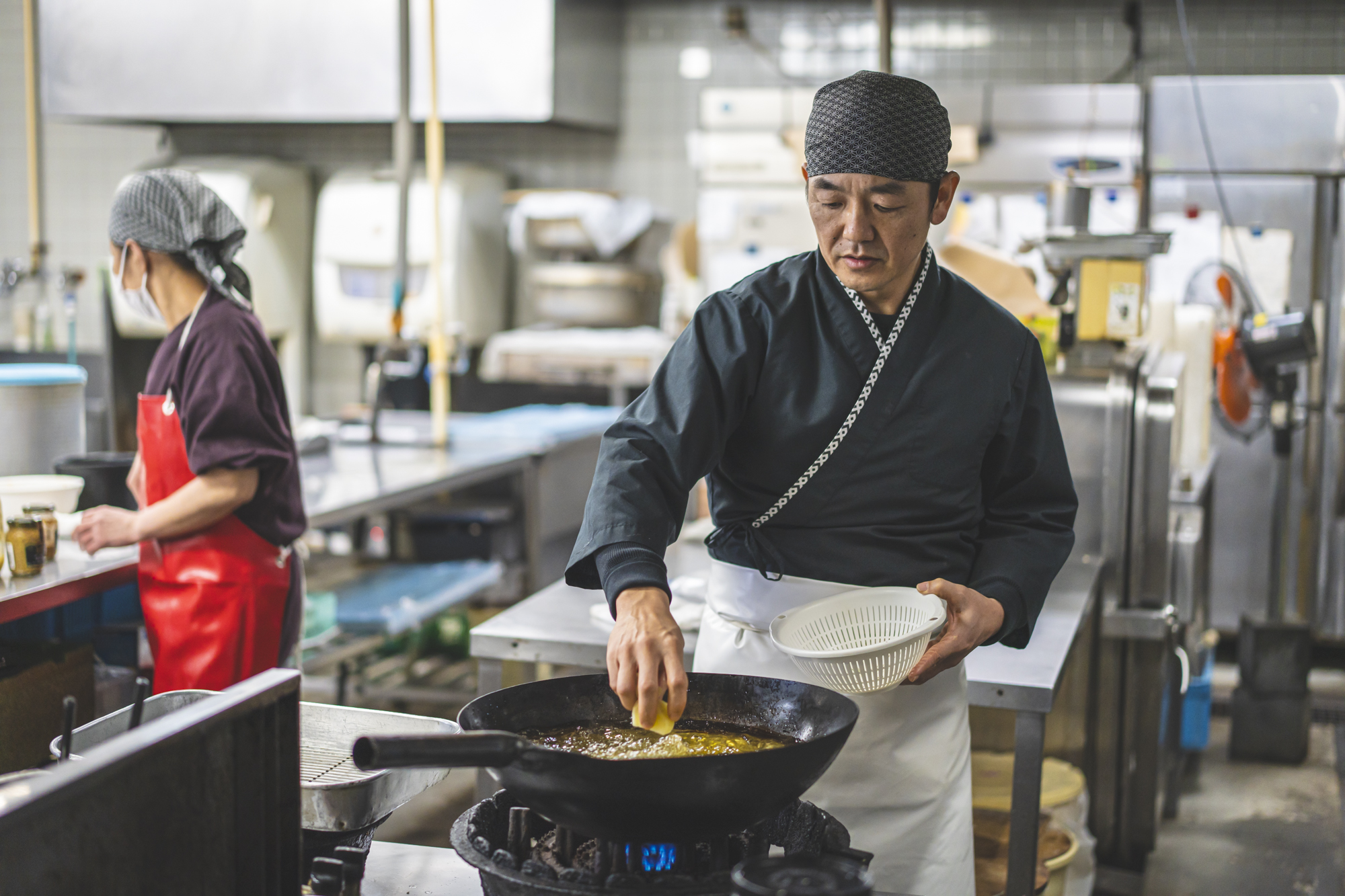 料理は職人の手仕込み