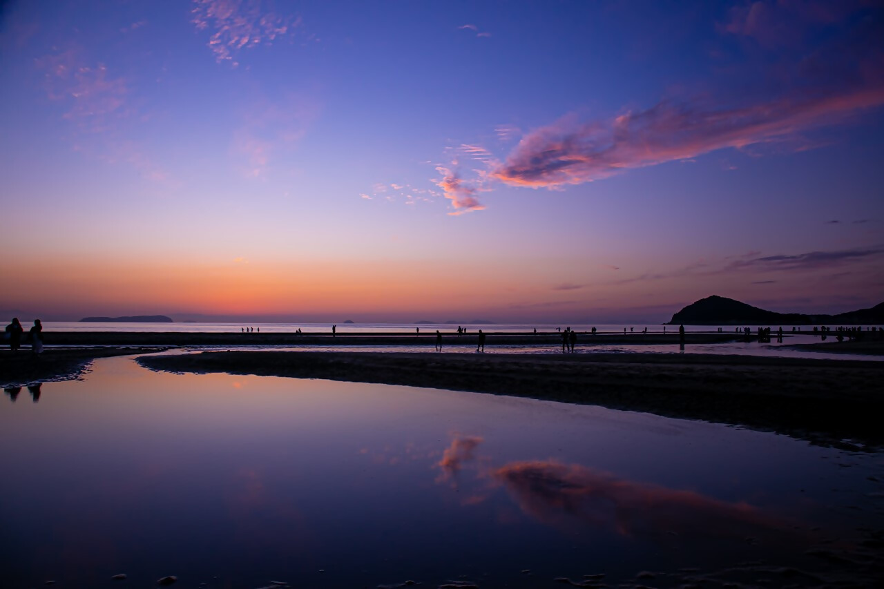 父母ヶ浜までお車で約50分