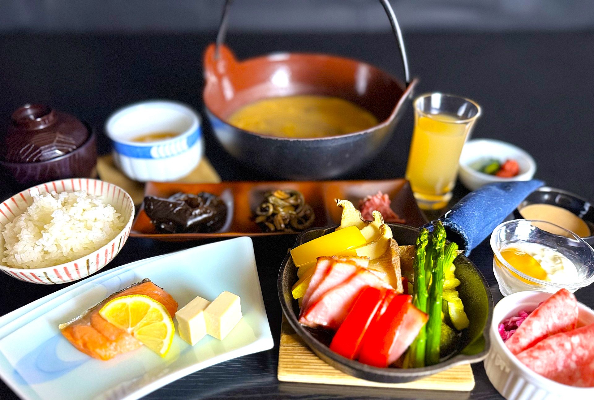 【一泊朝食付】野沢温泉の夜をのんびりと◇自噴源泉かけ流しの湯と≪北信州の朝ごはん≫