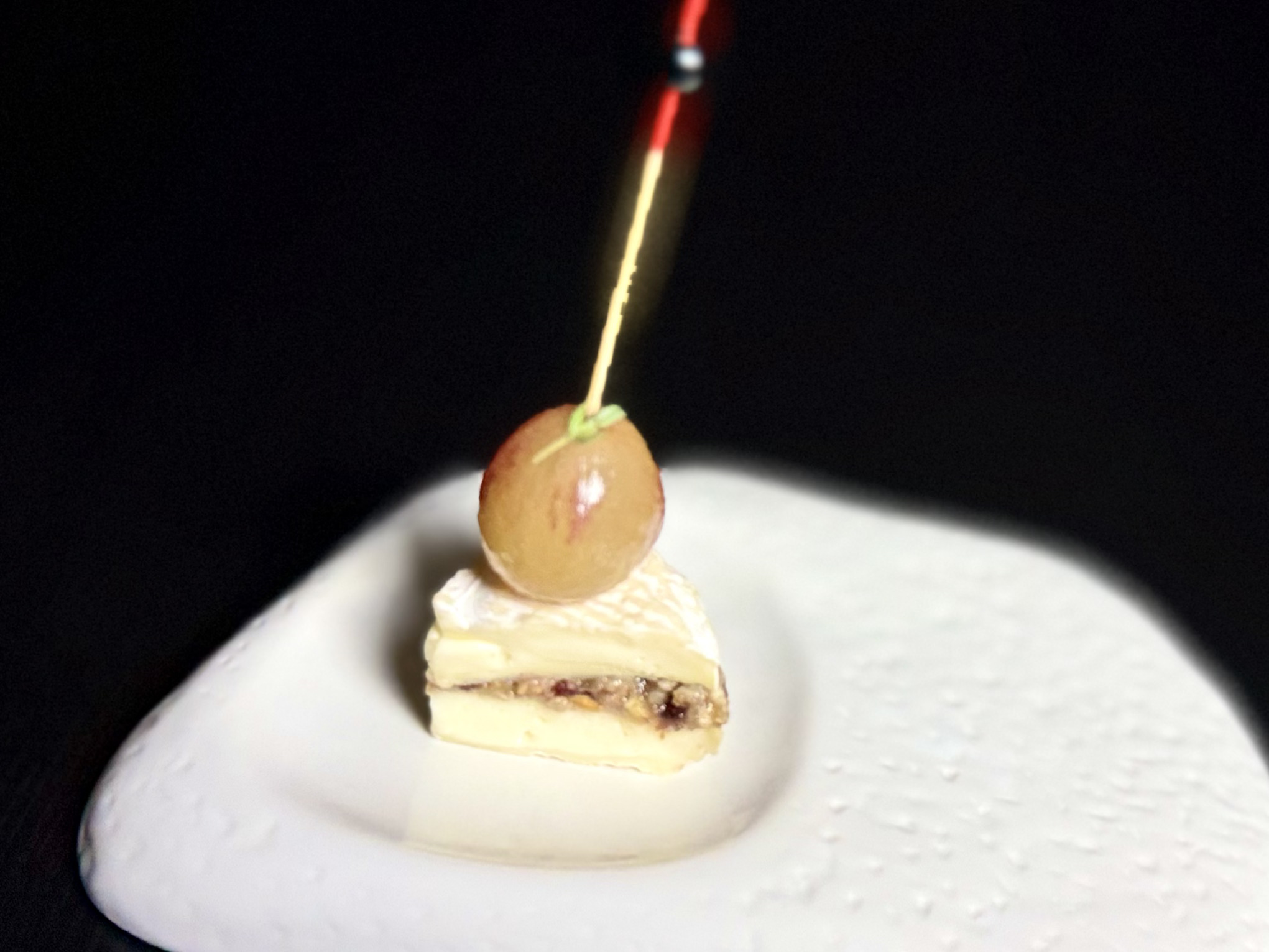 シャインマスカットのカナッペ