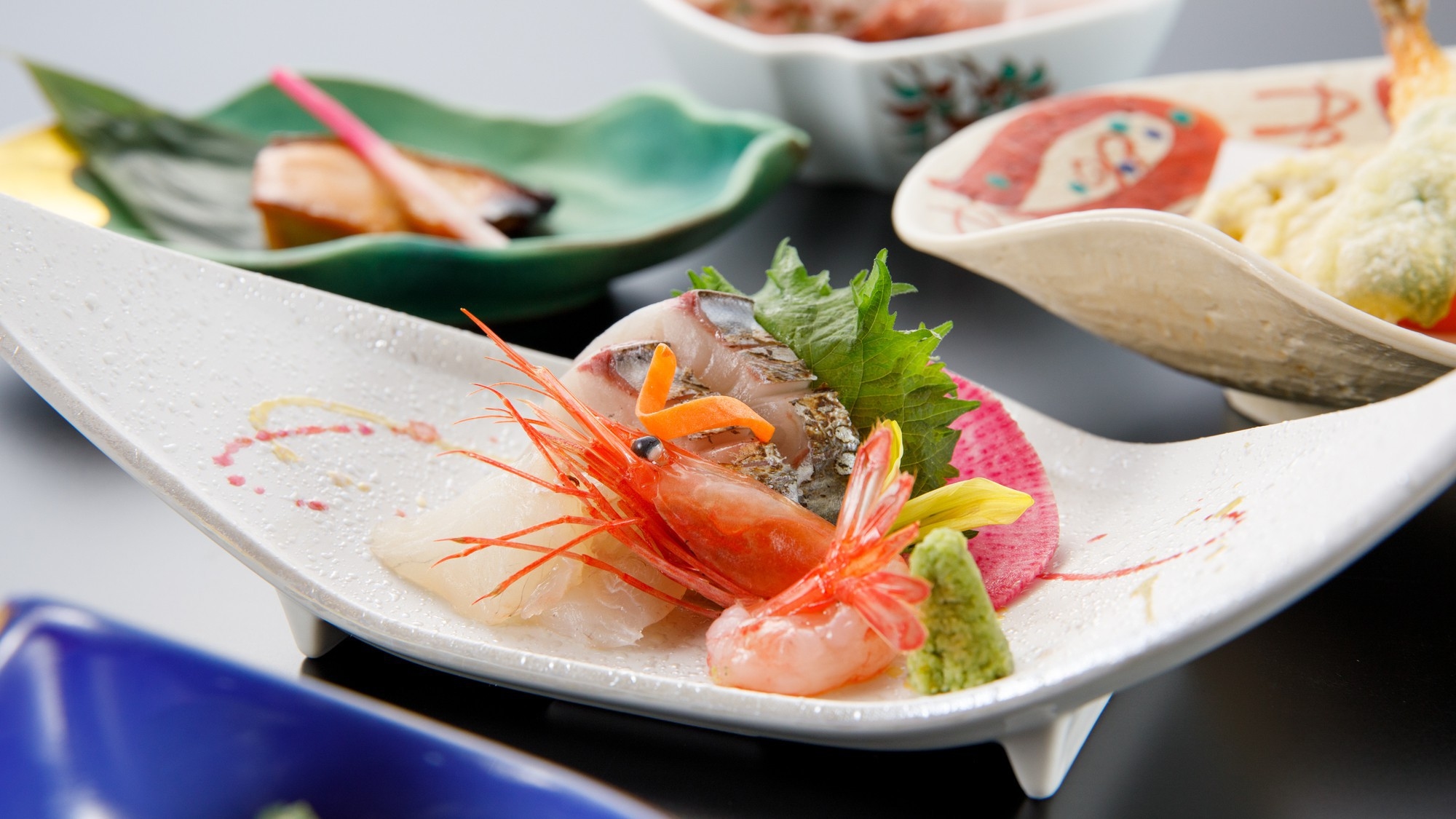 【楽天スーパーSALE】5％OFF！芝井川会席を旬のお魚と♪特上のおさしみつきプラン