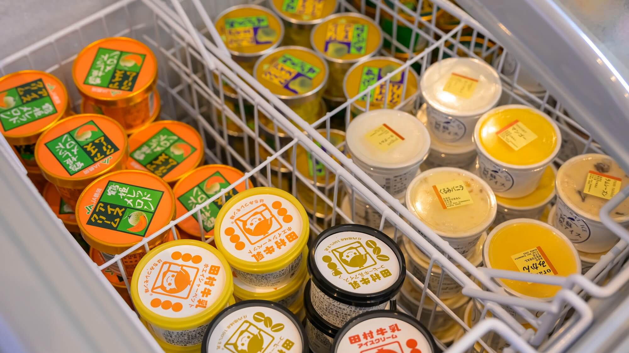 【売店】お風呂上りに、ご当地アイスクリームはいかがですか？