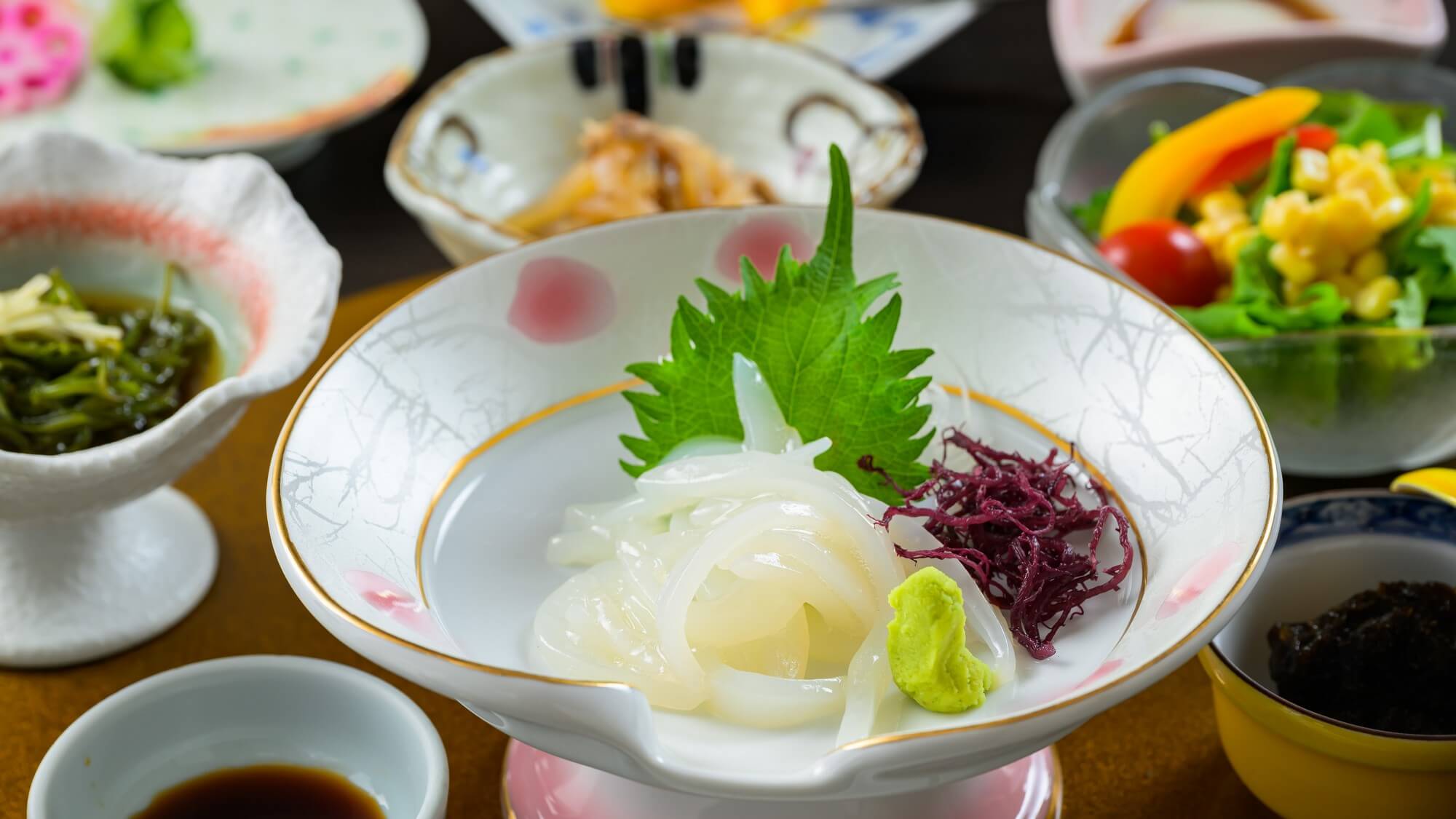 【朝食一例】山形の美味しいお米が進む、和朝食をご用意いたします。