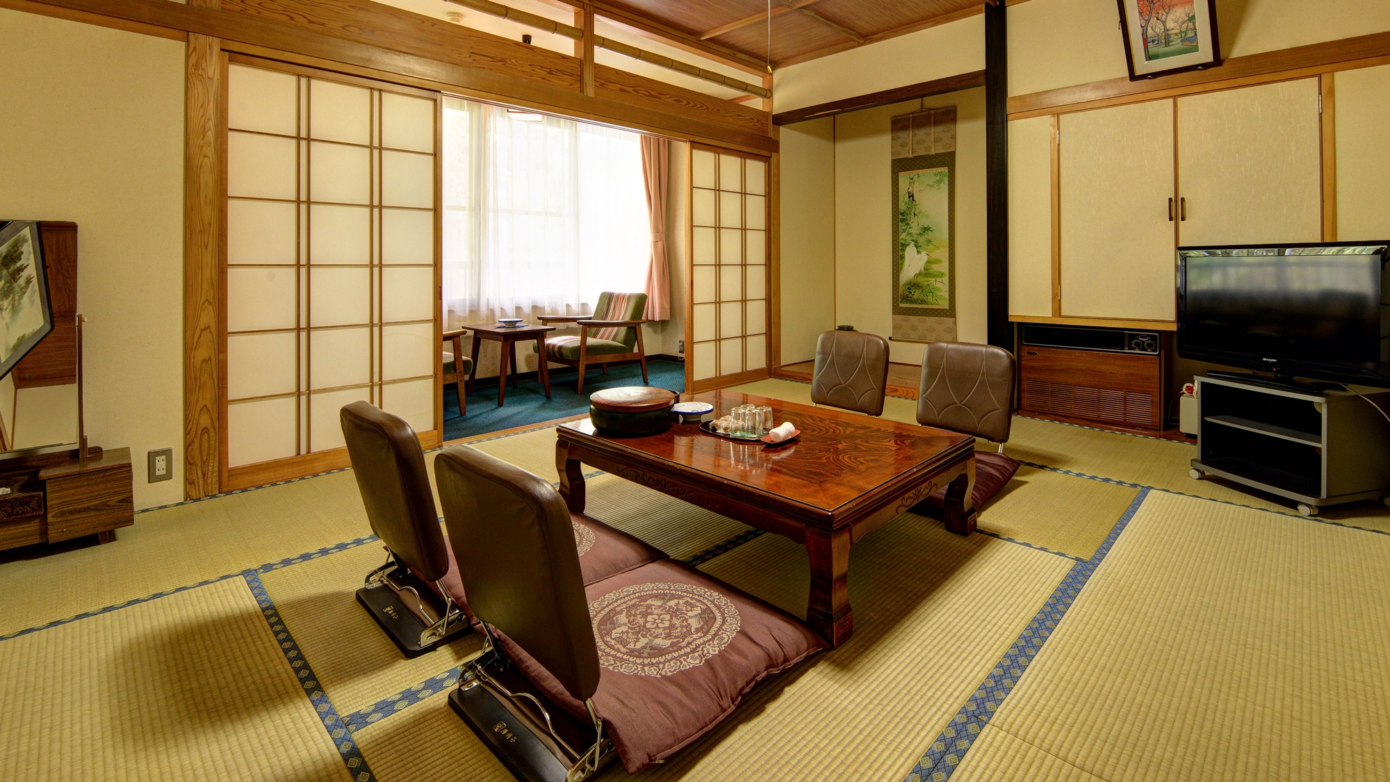 *【客室一例(和室10畳)】広々とした畳のお部屋でリラックス♪