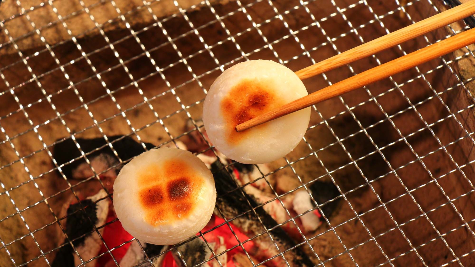 ◆お正月限定◆　新年を早水荘で♪囲炉裏で焼くおもちで正月の朝を楽しむ☆