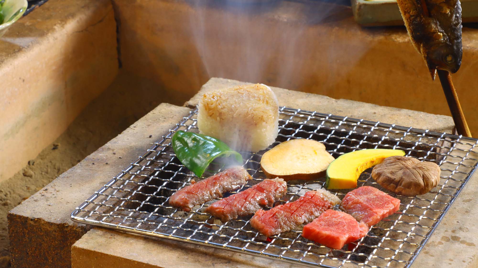 炭火焼き付会席