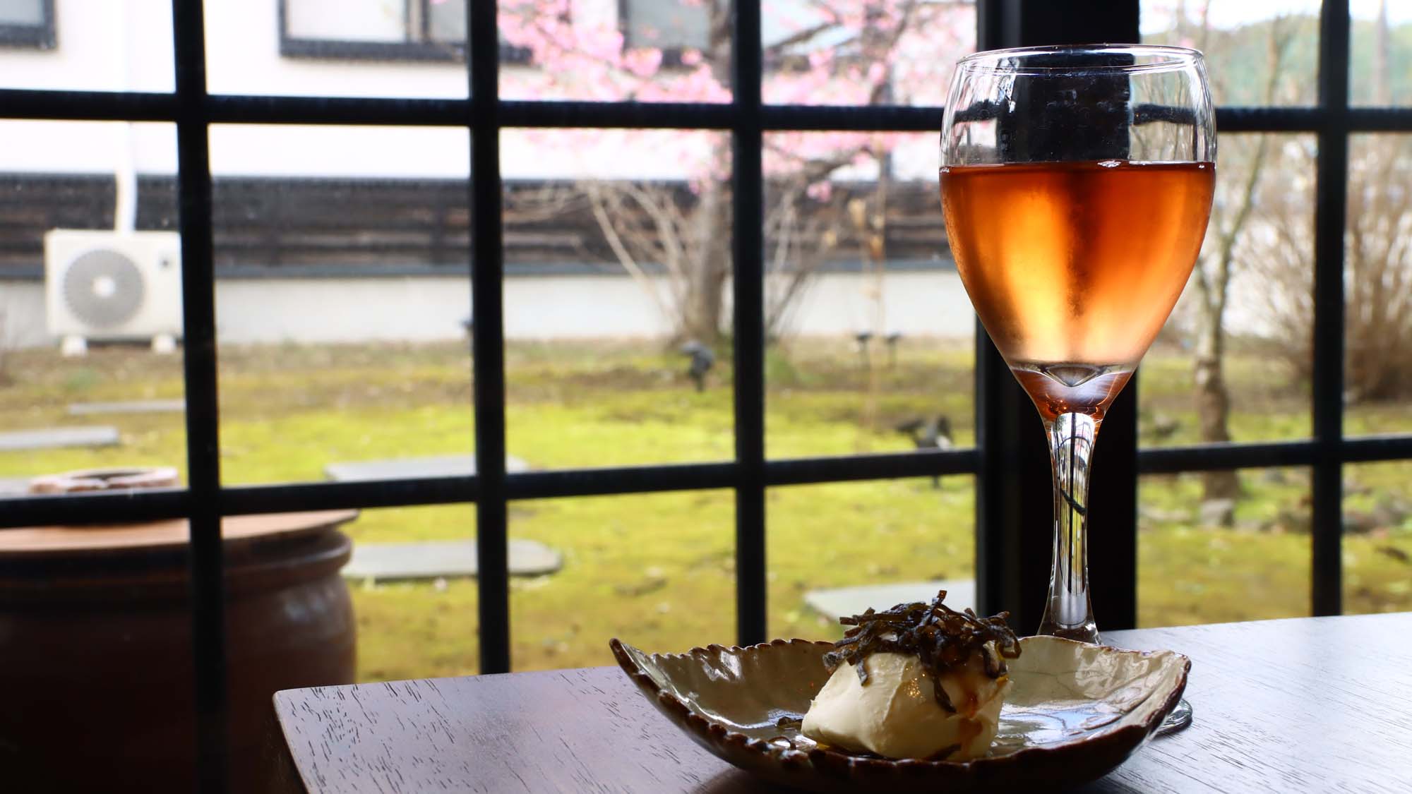 春ワイン＆和風おつまみ◆ふんわり香るロゼワインに春を感じる・・・♪