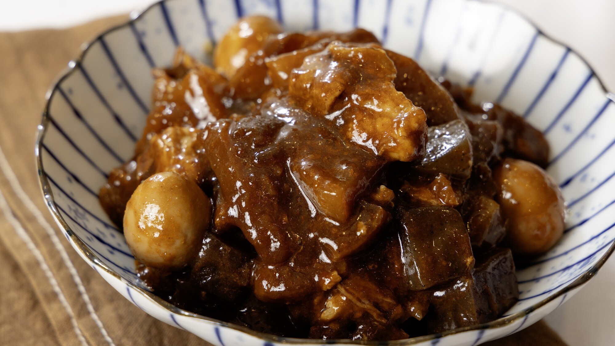 【朝食】名古屋店オリジナル洋風どて煮