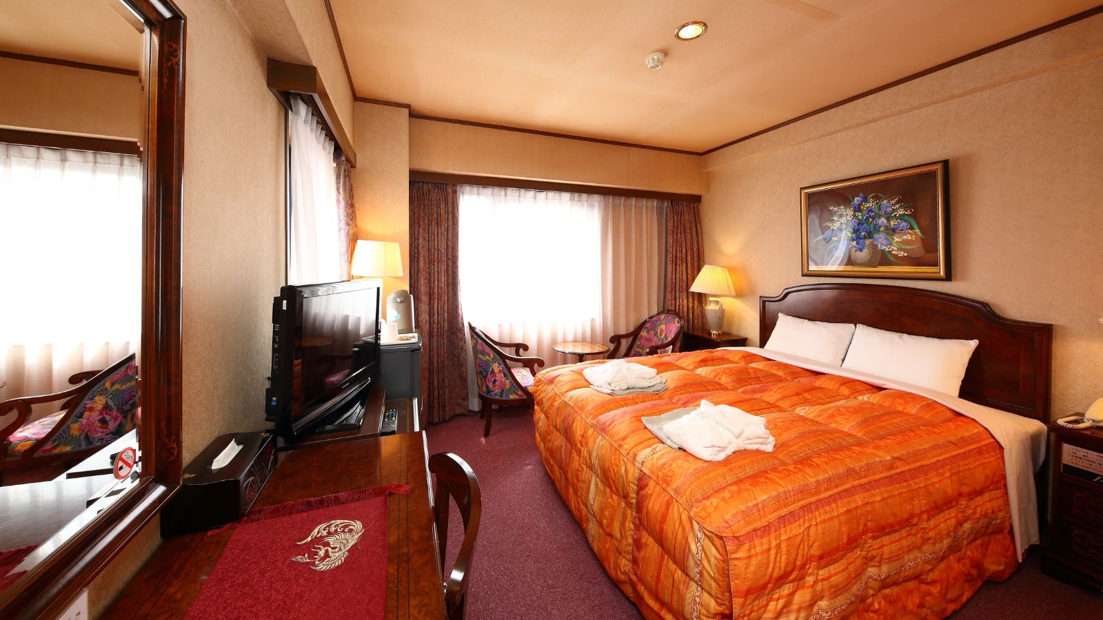 【デラックスダブル】部屋