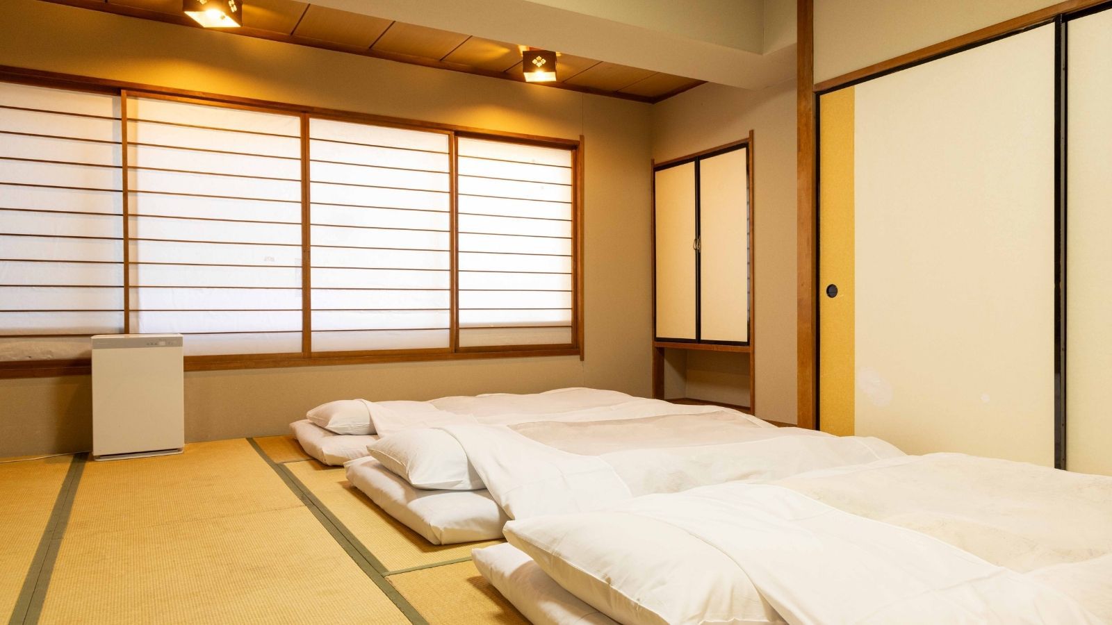 和室｜12畳　(2名〜4名)　◆無料Wi-Fi付