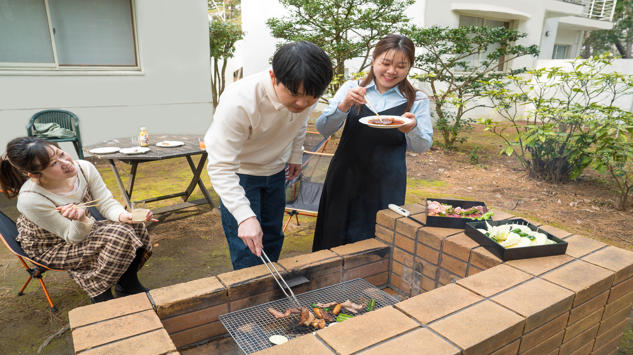  【BBQ＆朝食付き】1日10室限定 コテージBBQ付き宿泊プラン