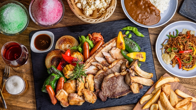 【夕食BBQ・朝食付】夏休み限定♪プールサイドバーベキュープラン