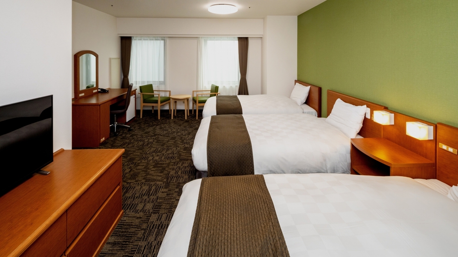 【ファミリープラン】トリプルルーム限定♪素泊まりプラン