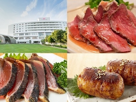 【期間限定】宮崎名物☆宮崎牛＆鰹のたたきも食べ放題♪1泊2食付バイキングプラン